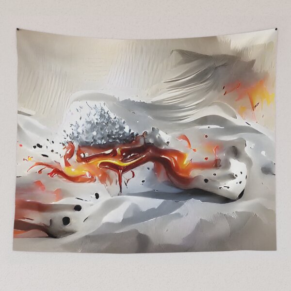 Item preview, When We Collide designed and sold by AbstractlyArt.