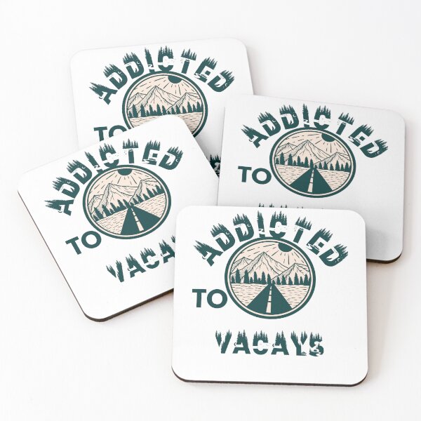 Item preview, Addicted to vacays designed and sold by movie-popcorn.