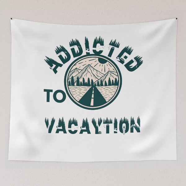 Item preview, Addicted to vacaytion designed and sold by movie-popcorn.