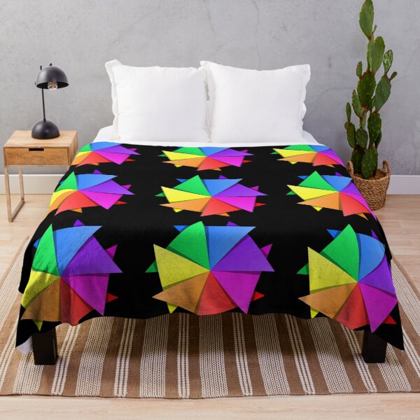 Item preview, Triangle Star Rainbow Color - Bedding designed and sold by yssab.