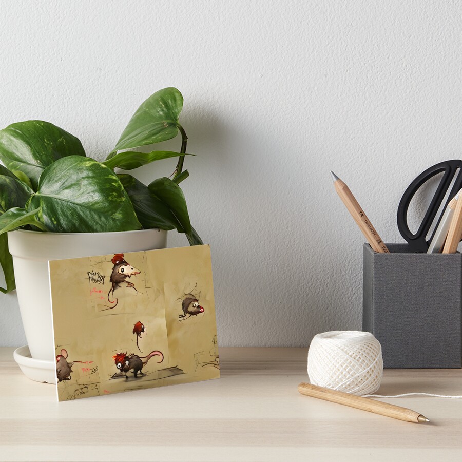 Item preview, Art Board Print designed and sold by AbstractlyArt.