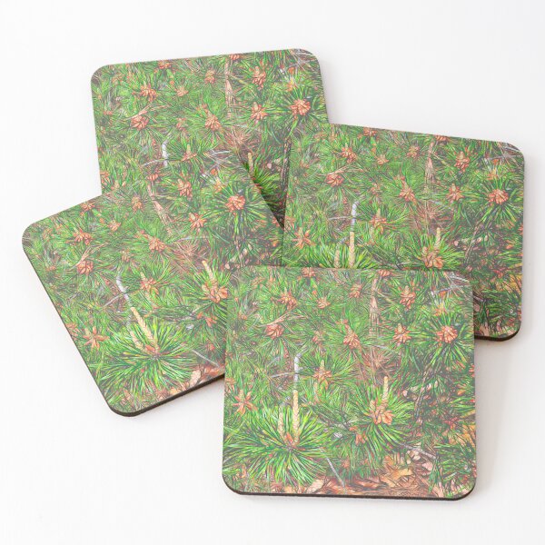 Item preview, Pine in Spring in Abstract Bliss designed and sold by bertsworks300.