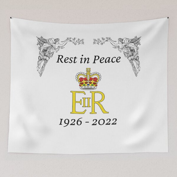 Item preview, Queen Elizabeth of The UK health Death Rest In Peace - queen Elizabeth funeral - UK queen dies  designed and sold by Henk GoGo T-Shirts ⭐️⭐️⭐️⭐️⭐️.