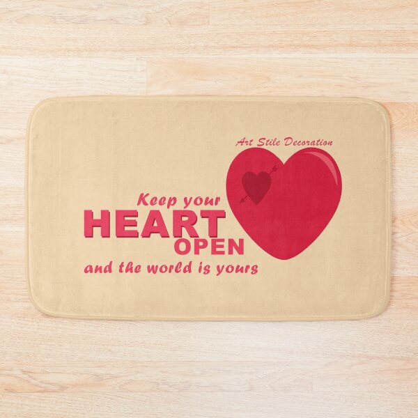 Item preview, Keep your heart open designed and sold by ArtStile.