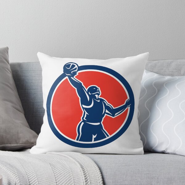 Item preview, Basketball Player Rebounding Lay-Up Ball Circle designed and sold by patrimonio.