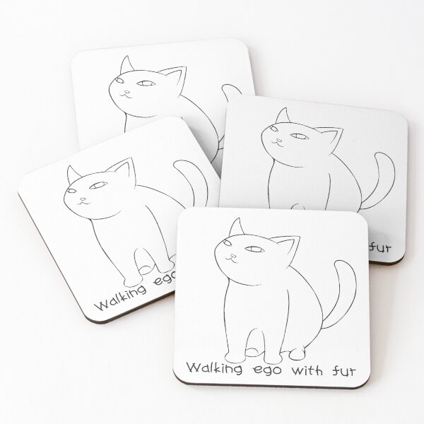 Item preview, Walking Ego with Fur,Adventurer Cat,American Idol,Cat Wearing Glasses,Dont Tread On,Funny Cat Toast,Inner Organs,Monet Sunset,Yellow Moon,Beautiful Eyes,Christmas Tree,Ornaments designed and sold by NAZIMNADIR.