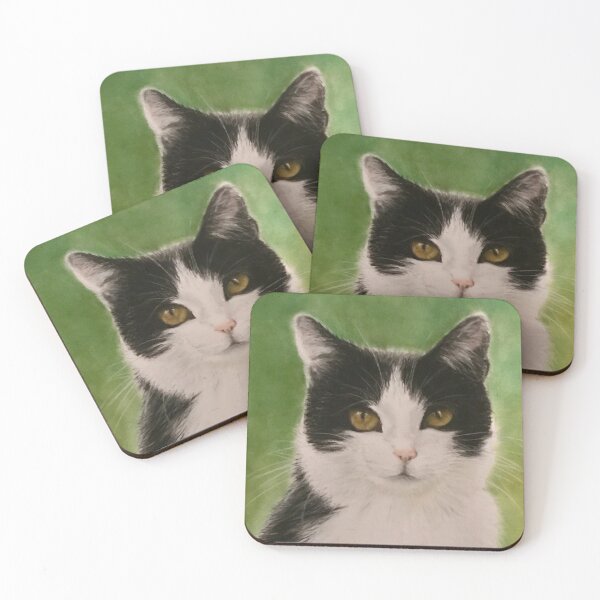 Item preview, Superb black and white cat | cat lover designed and sold by NathBros.