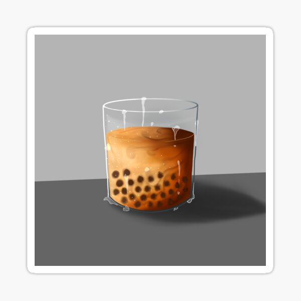 Boba Milk Tea Sticker