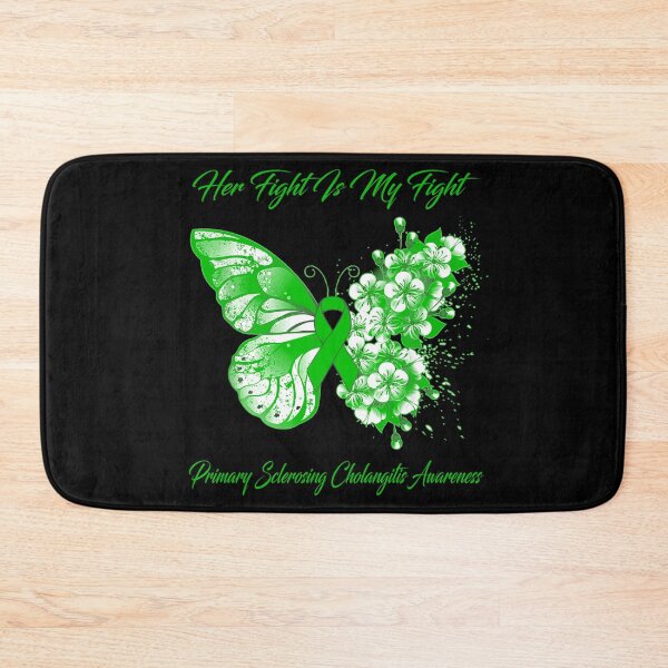 Item preview, Her Fight Is My Fight Primary Sclerosing Cholangitis Awareness Butterfly Ribbon Gifts designed and sold by Adropine.
