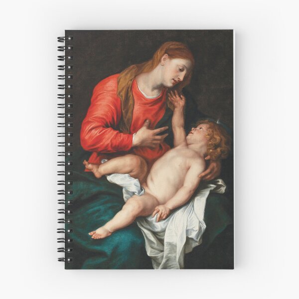 Item preview, The Virgin and Child | Anthony Van Dyck | 1630 Renaissance Gospel Biblical Art designed and sold by CJET.