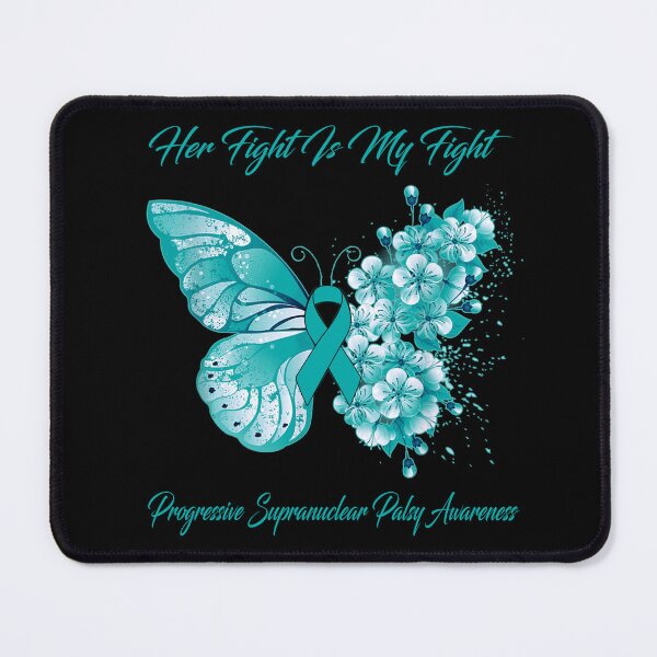 Item preview, Her Fight Is My Fight Progressive Supranuclear Palsy Awareness Butterfly Ribbon Gifts designed and sold by Adropine.