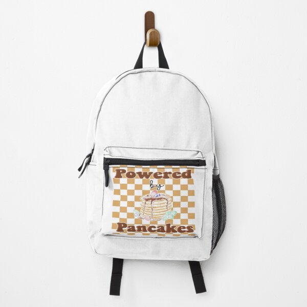 Item preview, Powered By Pancakes retro  funny Pancake designed and sold by melania-shop.
