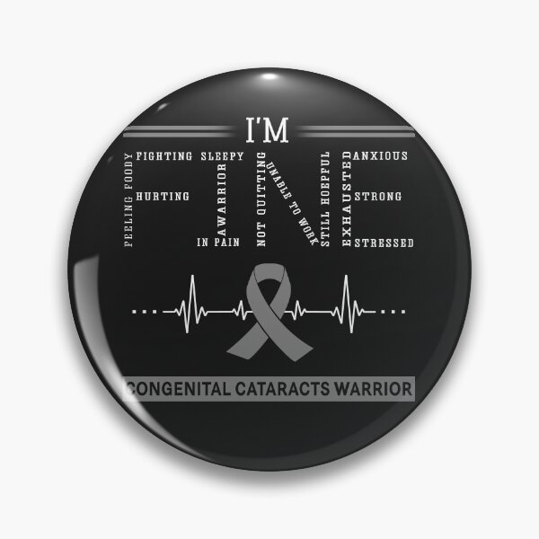 Item preview, I'm Fine Congenital Cataracts Warrior Support Congenital Cataracts Awareness Gifts designed and sold by rechardtee.