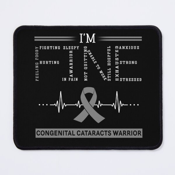 Item preview, I'm Fine Congenital Cataracts Warrior Support Congenital Cataracts Awareness Gifts designed and sold by rechardtee.