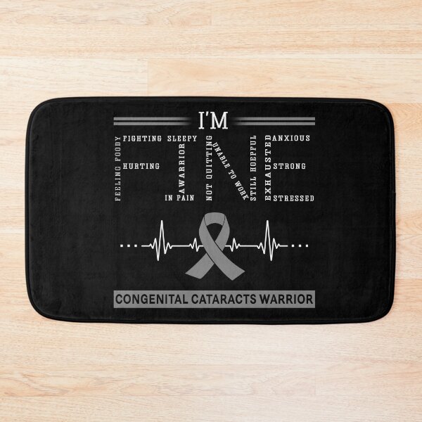 Item preview, I'm Fine Congenital Cataracts Warrior Support Congenital Cataracts Awareness Gifts designed and sold by rechardtee.