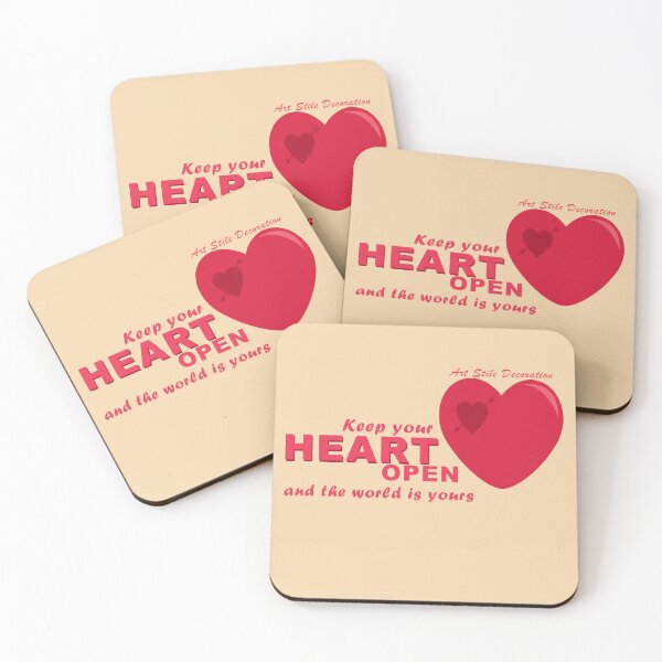 Item preview, Keep your heart open designed and sold by ArtStile.