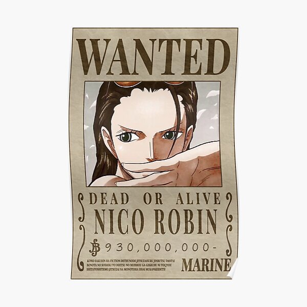Nami Wanted Poster - Anime Posters (animeposters.net)