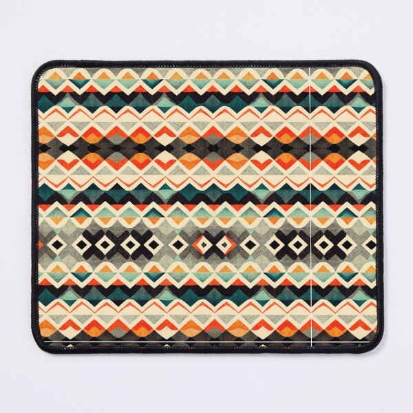 Item preview, Mosaic in geometric warm colors designed and sold by guillediaz.