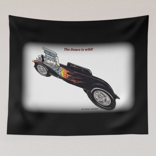 Item preview, Hot Rod Art //  The Deuce is wild! designed and sold by Imagin8er.