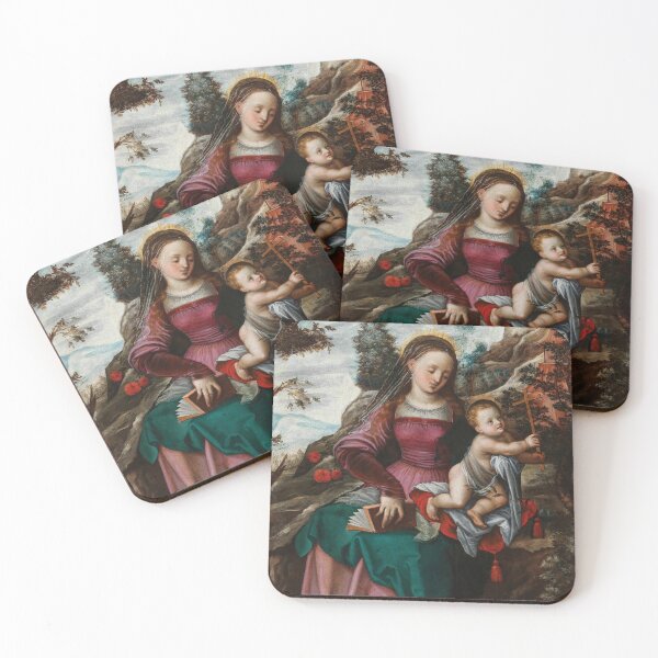 Item preview, The Virgin and Child in a Landscape | Daniel Froschl | 1610 Renaissance Gospel Biblical Art designed and sold by CJET.