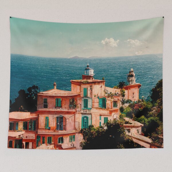 Item preview, Amalfi Coast en rose designed and sold by hamptonstyle.