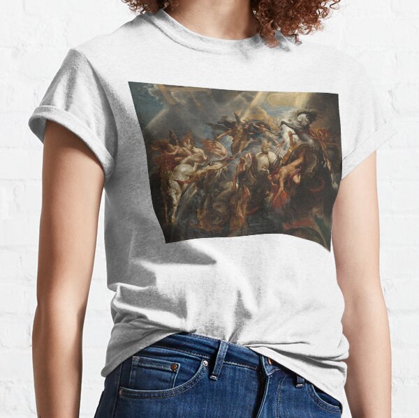 The Fall of Phaeton Oil Painting by Sir Peter Paul Rubens Classic T-Shirt