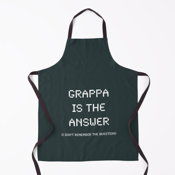 Item preview, Grappa Is The Answer, Funny designed and sold by Natalya9806.