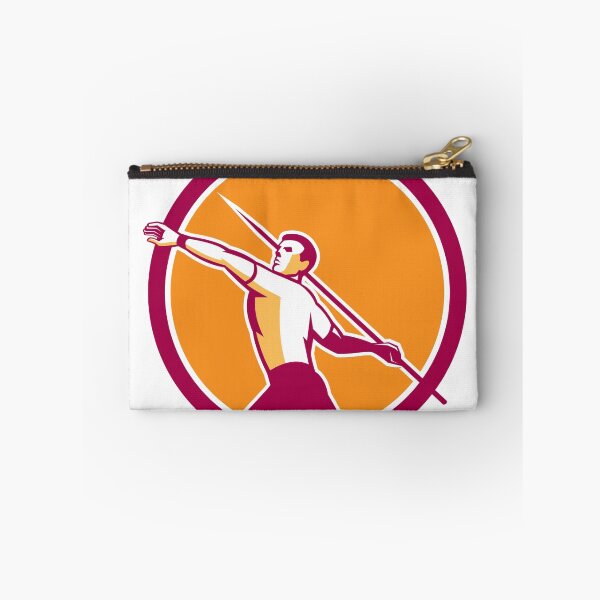 Item preview, Javelin Throw Track and Field Athlete Circle designed and sold by patrimonio.