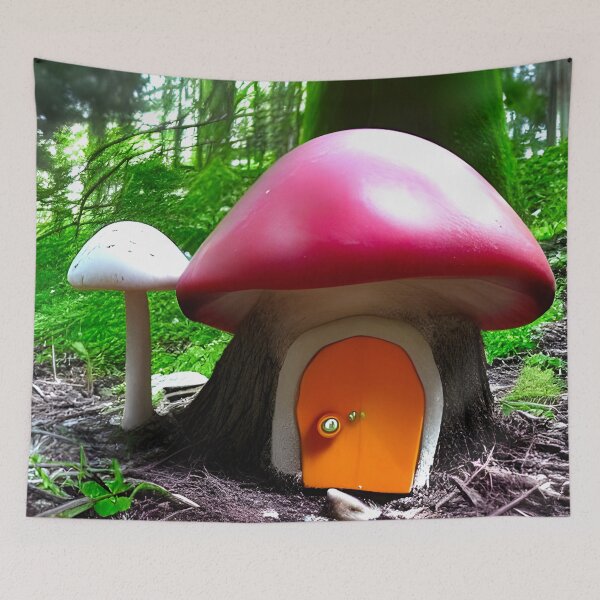 Item preview, Fairy Mushroom House designed and sold by bradm50.