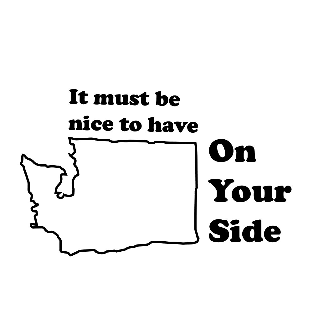 "Hamilton Stickers "Washington On Your Side" " by edyevelev Redbubble