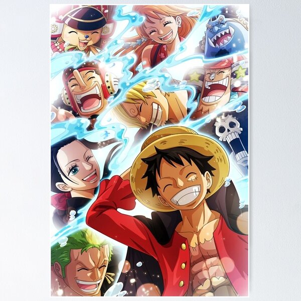 Anime Wall Art One Piece Toile Peintures Luffy Photos Impressions
