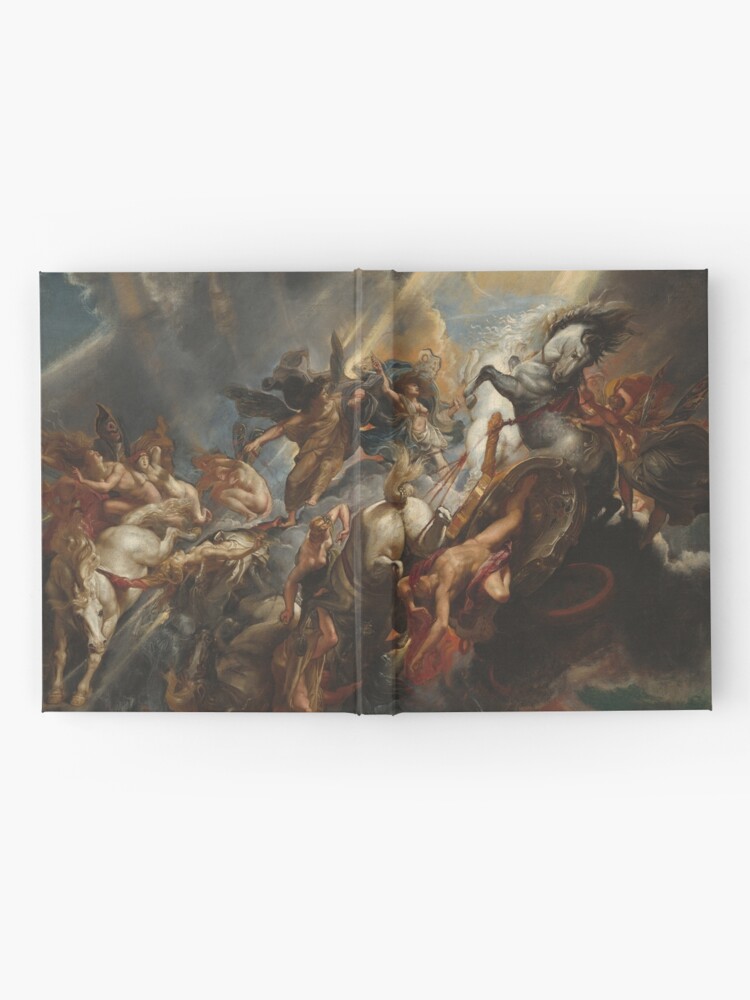 Alternate view of The Fall of Phaeton Oil Painting by Sir Peter Paul Rubens Hardcover Journal