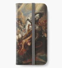 Der Fall des Phaeton Ölgemäldes von Sir Peter Paul Rubens iPhone Flip-Case/Hülle/Klebefolie