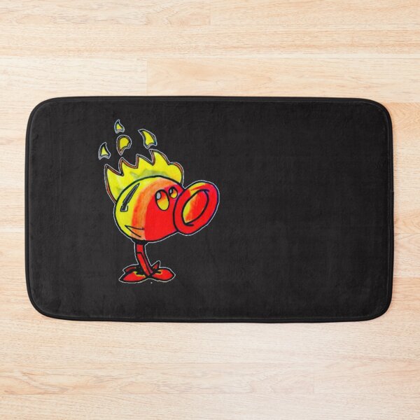 Item preview, Plants vs Zombies, orange and yellow color fire plant designed and sold by CraktmanShop.