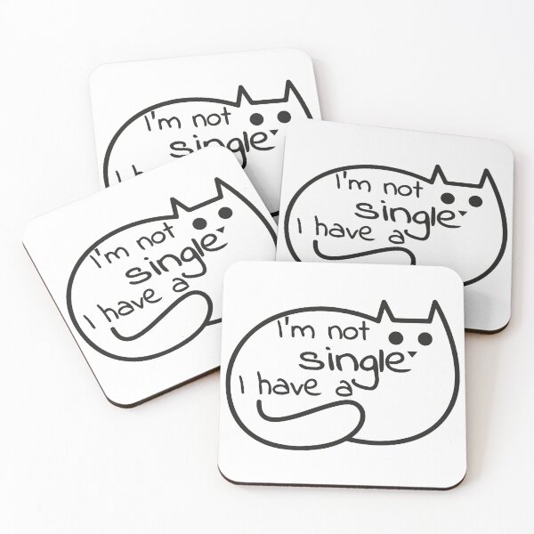 Item preview, I'm Not Single I Have a Cat designed and sold by saidox.