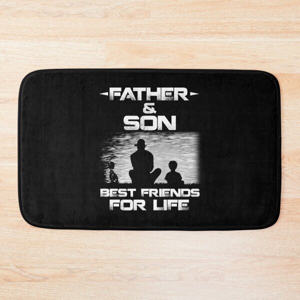 Item preview, Father And Son Best Friends For Life funny retro cute designed and sold by elizabethdawnn.