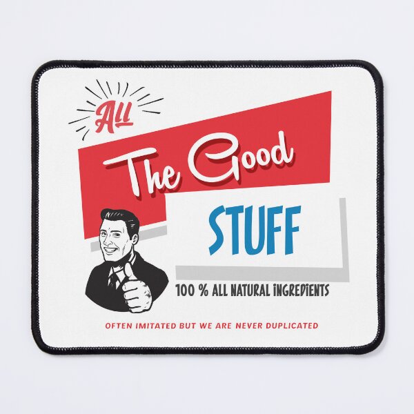 Item preview, All The Good Stuff Retro Design designed and sold by Etikett.