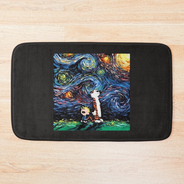 Item preview, calvin hobbes starry night  designed and sold by lameydommert.