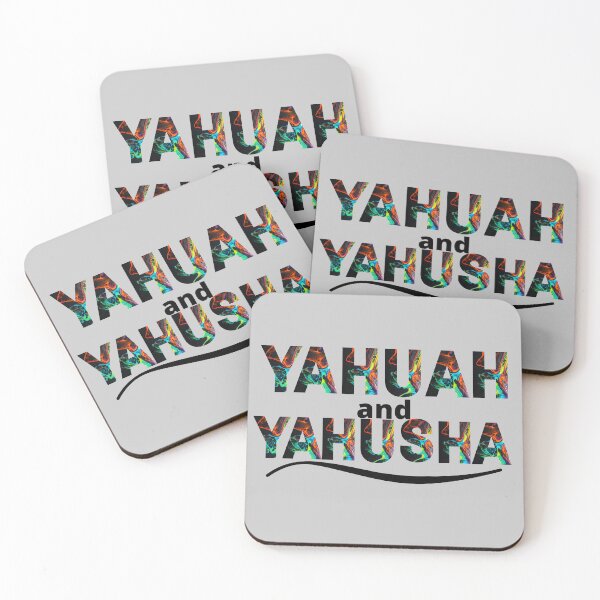 Item preview, Yahuah and Yahusha (black multi) designed and sold by DaughterofYah.