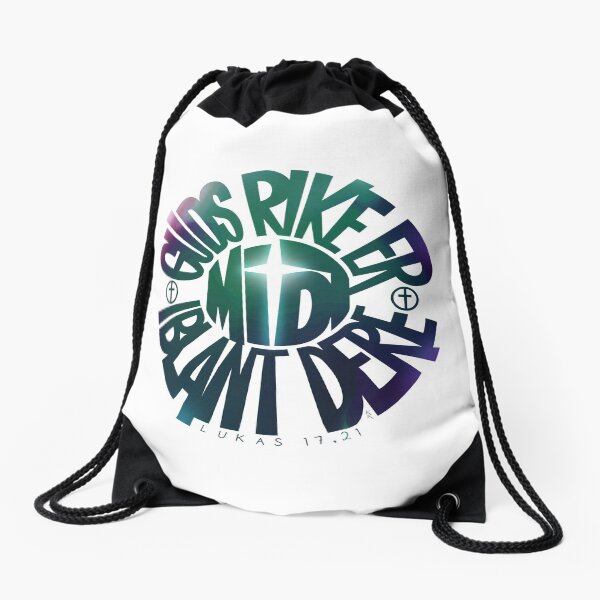 Guds rike er midt iblant dere Drawstring Bag