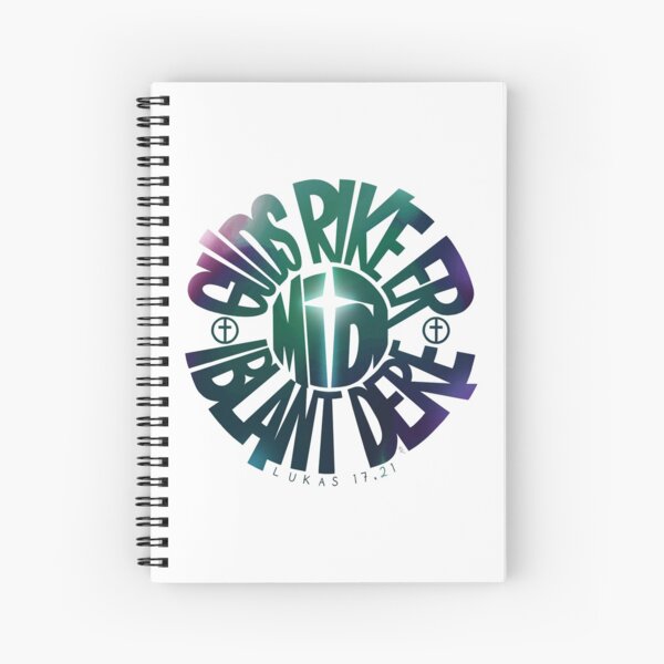 Guds rike er midt iblant dere Spiral Notebook