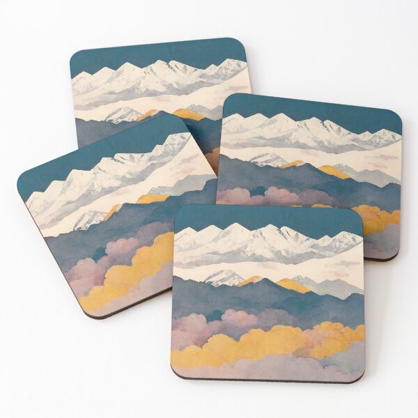 Item preview, Mountains among the clouds designed and sold by LordHelmets.