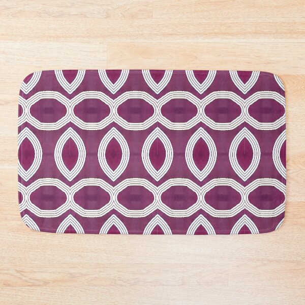 Item preview, Purple geometric stripes repeating pattern  designed and sold by Jodi Mahaffey.