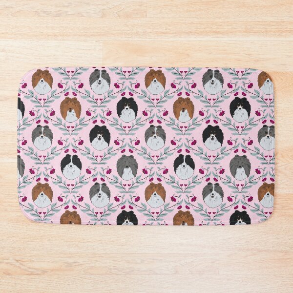 Item preview, Shelties in Pink designed and sold by Spinyflowerart.