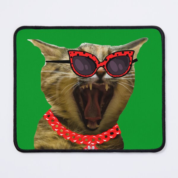 Item preview, Funny Cute Cat With Funky Glasses N8 designed and sold by iziskosmos.