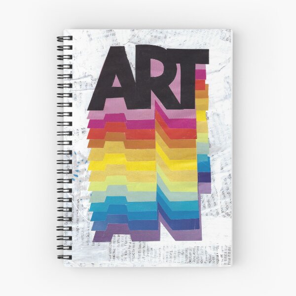 Item preview, Retro Rainbow Art Word designed and sold by jenbucheli.