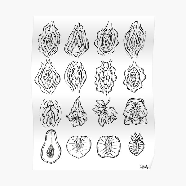 Pretty Little Pansy - The Peach Fuzz Poster