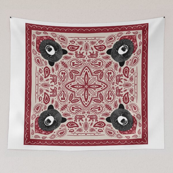 Item preview, Lumberjack Bear Bandanna  designed and sold by RDevane.