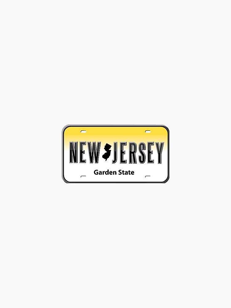 New Jersey License Plate by rlf5283