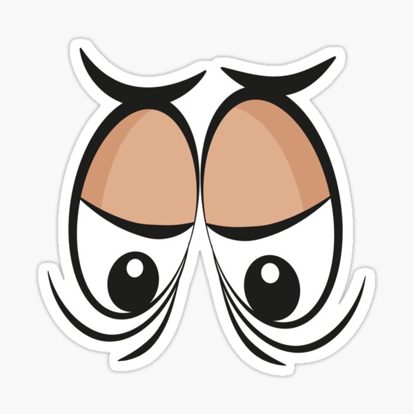 Anime Eyes Drawings Crying Asian Rectangle Stickers - CafePress